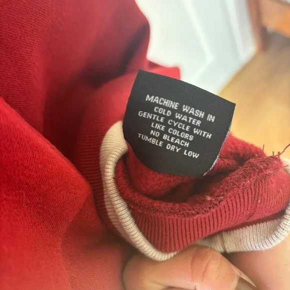 Taylor Swift “Taylor’s Version” RED Quarter-Zip Polo Sweater, L-XXL fit - Picture 9 of 13